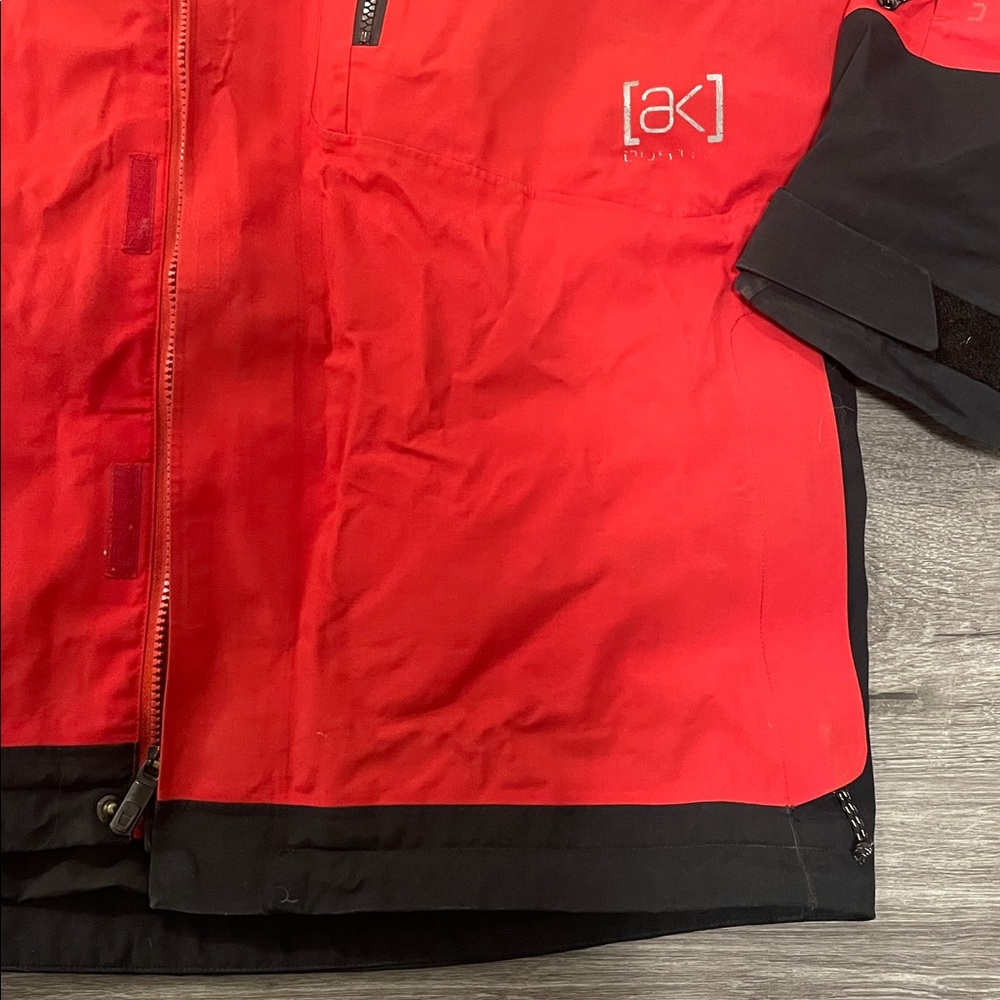 Burton AK Black and Red Patrol Jacket. Unisex L, VGUC - Picture 3 of 15